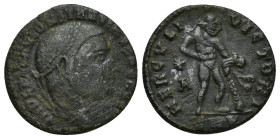 CONSTANTINE I THE GREAT (307/310-337). Follis. (20mm, 3.1 g) Nicomedia. Obv: IMP C FL VAL CONSTANTINVS P F AVG. Laureate head right. Rev: HERCVLI VICT...