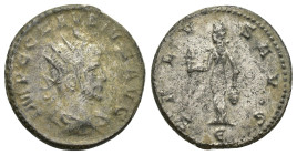 CLAUDIUS II GOTHICUS, (A.D. 268-270), silver antoninianus, Antioch Mint, 5th officina, late 268-early 269, (20mm, 4.1 g), obv. IMC C CLAVDIVS AVG, rad...