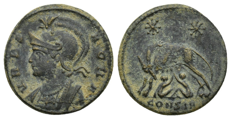 Commemorative Series. AD 330-354. Æ Follis (18mm, 2.7 g). Constantinople mint. S...