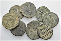 Byzantine coins lot 8 pieces SOLD AS SEEN NO RETURNS.