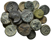 Greek coins lot 24 pieces SOLD AS SEEN NO RETURNS.