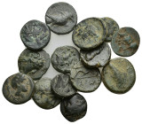 Greek coins lot 14 pieces SOLD AS SEEN NO RETURNS.