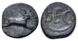 Bruttium, Rhegium Litra circa 480-462 - From the collection of a Mentor. (Starting Bid £ 35 *)