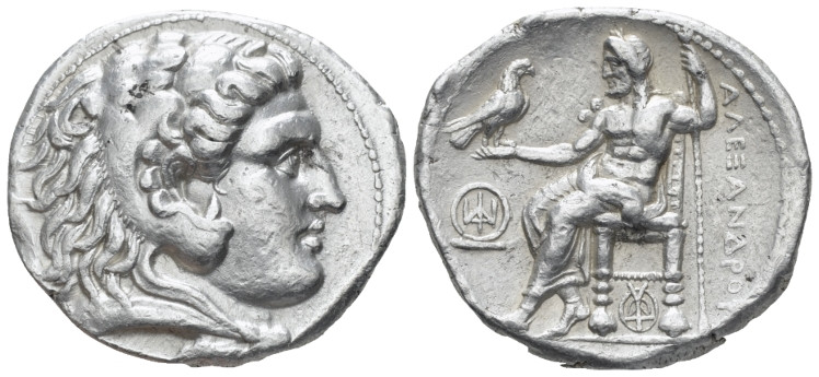 Kingdom of Macedon, Alexander III, 336-323. Tyre Tetradrachm circa 301-294, AR 2...