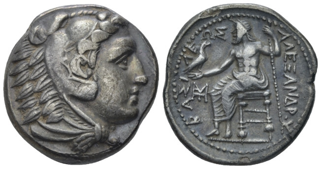 Kingdom of Macedon, Alexander III, 336-323 and posthumous issue Uncertain mint T...