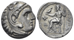 Kingdom of Macedon, Philip III, 323-317 Sardes Drachm in the types of Alexander III circa 323-319 - Ex Roma Numismatics e-sale 92, 2011, 362. (Startin...