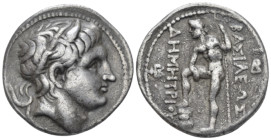Kingdom of Macedon, Demetrius I Poliorcetes, 306-283 Amphipolis Tetradrachm circa 289-288 - From the collection of a Mentor. (Starting Bid £ 250 *)