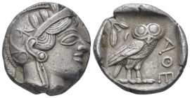 Attica, Athens Tetradrachm circa 430 - From the collection of a Mentor. (Starting Bid £ 250 *)