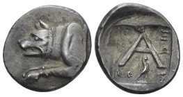 Argolis, Argos Triobol circa 80-50 - From the collection of a Mentor. (Starting Bid £ 80 *)