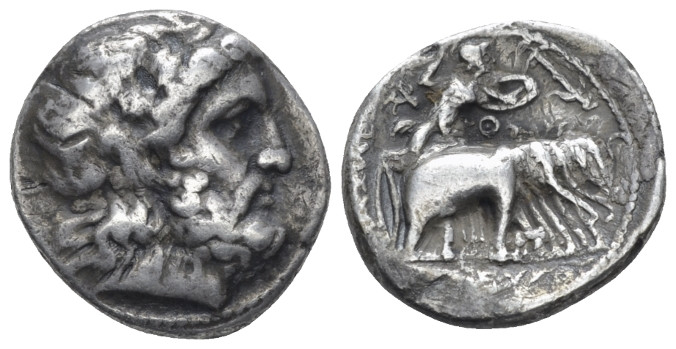 The Seleucid Kings, Seleucus I Nicator, 312-281 Seleucia Drachm circa 285-281, A...