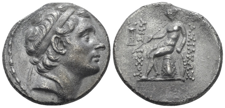 The Seleucid Kings, Antiochus III, 222-187 Antiochia Tetradrachm circa 204-197, ...