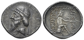 Parthia, Mithradrates II, 123-88 Drachm circa 123-88 - From the collection of a Mentor. (Starting Bid £ 40 *)