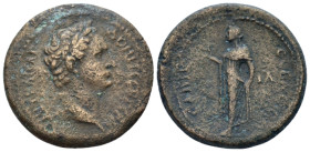 Egypt, Alexandria Domitian, 81-96 Diobol circa 91-92 (year 11) - From a private British collection. (Starting Bid £ 35)