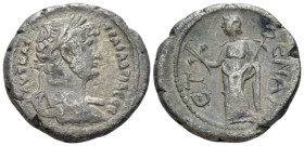 Egypt, Alexandria. Dattari. Hadrian, 117-138 Tetradrachm circa 124-125 (year 9) - From the Dattari collection. (Starting Bid £ 60)