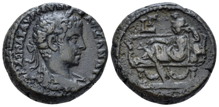 Egypt, Alexandria. Dattari. Severus Alexander, 222-235 Tetradrachm circa 223-224...