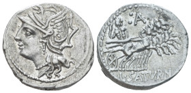 L. Appuleius Saturninus. Denarius circa 104 (Starting Bid £ 50)