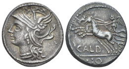C. Coelius Caldus. Denarius circa 104 (Starting Bid £ 40 *)