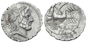 Q. Antonius Balbus. Denarius serratus circa 83-82 (Starting Bid £ 50)