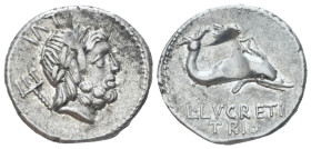 L. Lucretius Trio. Denarius circa 76 (Starting Bid £ 45)
