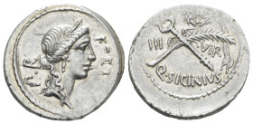 Q. Sicinius. Denarius circa 49 - Ex Roma Numismatics sale XXIII, 740. From the Paulo Leitão Collection. (Starting Bid £ 250)