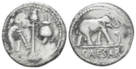 C. Iulius Caesar. Denarius circa 49-48 (Starting Bid £ 150)