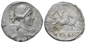 T. Carisius. Denarius circa 46 (Starting Bid £ 70 *)