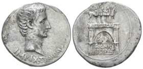 Octavian as Augustus, 27 BC – 14 AD Cistophoric tetradrachm Pergamum circa 19-18 BC (Starting Bid £ 250 *)