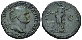 Vespasian, 69-79 Dupondius Lugdunum 72 (Starting Bid £ 50)
