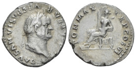 Vespasian, 69-79 Plated denarius Rome circa 75 (Starting Bid £ 35 *)