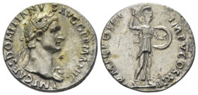 Domitian, 81-96 Plated denarius Rome 84 (Starting Bid £ 35 *)