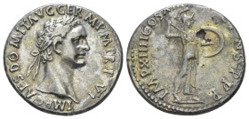 Domitian, 81-96 Plated denarius Rome circa 87 (Starting Bid £ 35 *)