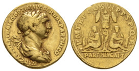 Trajan, 98-117 Aureus Rome circa 116 - Ex Naville sale 36, 2017, 664. From an American collection. (Starting Bid £ 1300)