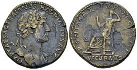 Hadrian, 117-138 Sestertius Rome circa 119-122 (Starting Bid £ 60)