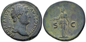 Hadrian, 117-138 Sestertius Rome circa 119-138 - Ex Naville sale 57, 2020, 516. (Starting Bid £ 350 *)