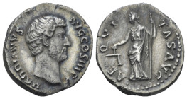 Hadrian, 117-138 Denarius Rome circa 137-138 (Starting Bid £ 60 *)
