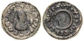 Axum, Ouazebus Christian King. Late IV cent. AD Ae Gilt Late IV cent. AD - Ex NAC sale 20, 2000, 1611. (Starting Bid £ 25)
