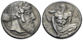 Naxos -Forgery Tetradrachm circa 460 - Sold as it is - No return (Starting Bid £ 50 *)