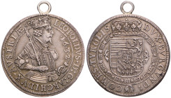 FERDINAND II (1617 - 1637)
 1 Thaler with period loop Archduke Leopold (1618 - 1632) 1632 Dav 3328 28.96 g. VF | VF