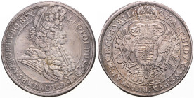 LEOPOLD I (1657 - 1705)
 1 Thaler 1696 KB KB. Dav 3264 28.46 g. VF | VF