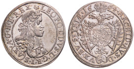 LEOPOLD I (1657 - 1705)
 15 Kreuzer 1664 Graz Graz. Her 939 6.11 g. EF | EF