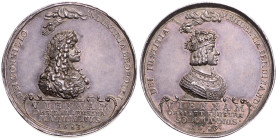 LEOPOLD I (1657 - 1705)
 Silver medal To commemorate the Liberation of Vienna form the Turks 1683 37 mm, Ag 900/1000, Mont. 895 14.92 g. VF | VF , hr...