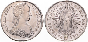 MARIA THERESA (1740 - 1780)
 1 Thaler 1742 KB KB. Husz 1667 28.74 g. about EF | about EF