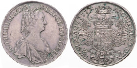MARIA THERESA (1740 - 1780)
 1 Thaler 1757 Praha Praha. Her 524 27.97 g. about EF | EF
