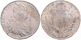 FRANCIS I STEPHEN (1740 - 1765)
 1 Thaler 1760 Hall Hall. Dav 1155 27.96 g. about EF | about EF , hranky | small defects on the edge