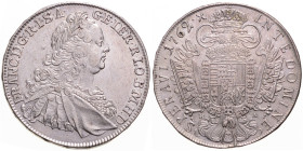 FRANCIS I STEPHEN (1740 - 1765)
 1 Thaler 1762 HA HA. Dav 1155 28.00 g. about EF | about EF