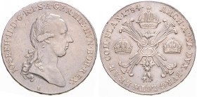JOSEPH II (1765 - 1790)
 1 Thaler 1784 B B. Her 178 29.40 g. VF | VF