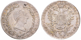 FRANCIS II / I (1792 - 1806 - 1835)
 5 Kreuzer 1820 A A. Früh 438 2.22 g. about UNC | UNC