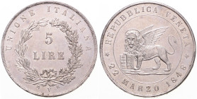 FERDINAND V / I (1835 - 1848)
 5 Lira 1848 V V. Früh 1083 24.88 g. about UNC | about UNC , drobné hranky | small defects on the edge