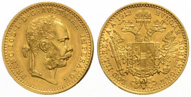 FRANZ JOSEPH I (1848 - 1916)
 1 Ducat 1912 Früh 1271 3.48 g. EF | EF , drobné rysky | light hairlines