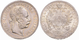 FRANZ JOSEPH I (1848 - 1916)
 1 Gulden 1873 Früh 1493 12.35 g. UNC | UNC